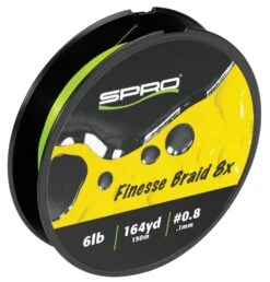 SPRO Finesse Braid 8x Lime Green 164 Yards -Fishing Gear Sale 39781710200921