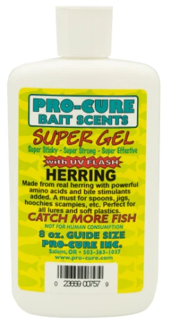 Pro-Cure Super Gel Attractants 8 Oz -Fishing Gear Sale 40420187471961