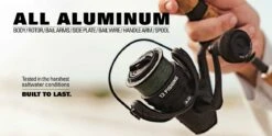 13 Fishing AL13 Saltwater Spinning Reel -Fishing Gear Sale AL13 All Aluminum Exp Page01