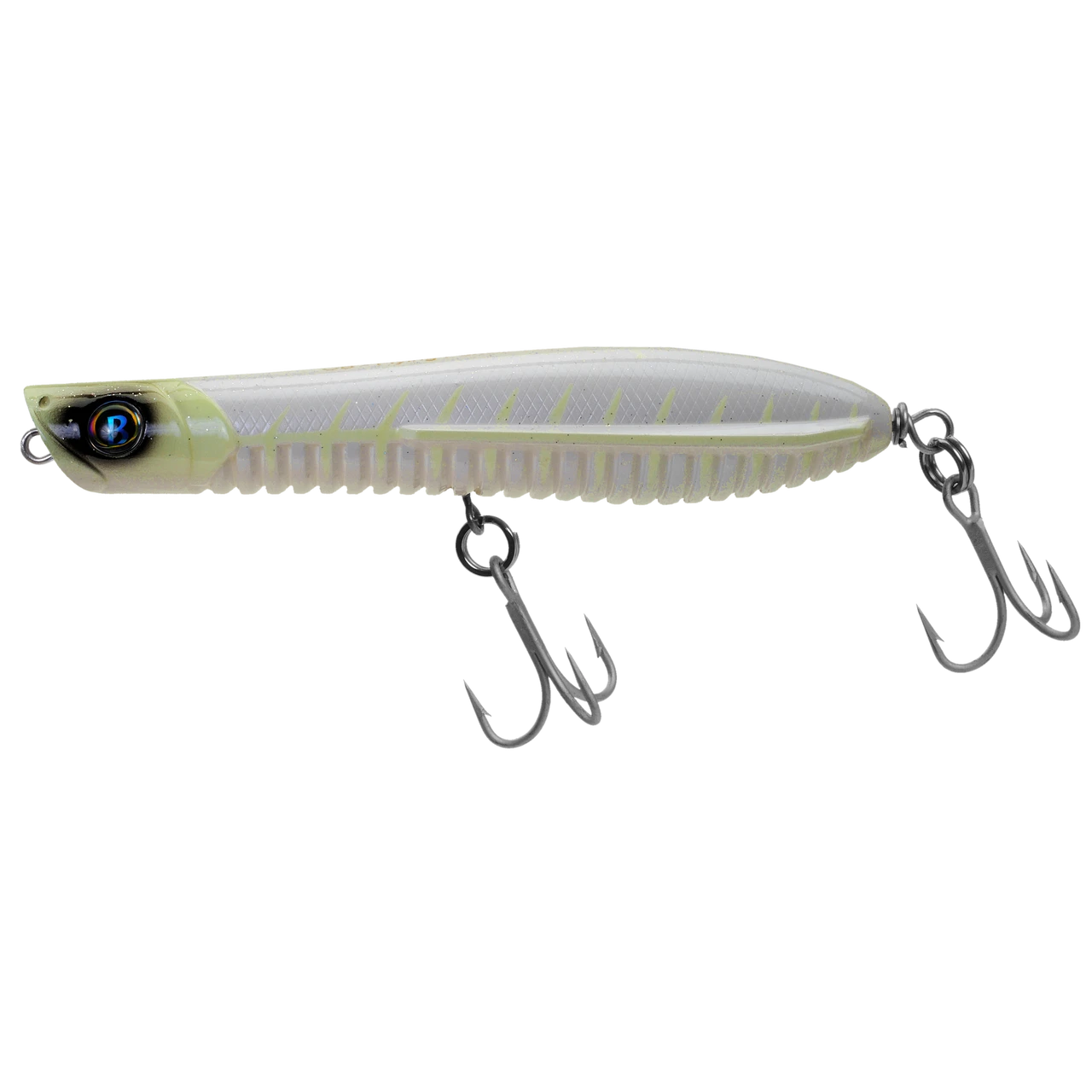 A Band Of Anglers OCEAN BORN™ Flying Pencill 6 1/3" White Ghost 1 A Band Of Anglers OCEAN BORN™ Flying Pencill 6 1/3" White Ghost