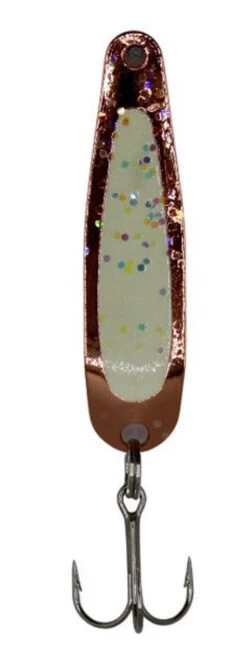 Michigan Stinger Spoons - SCORPION SIZE - XCU332 - Copper Glitter Glo