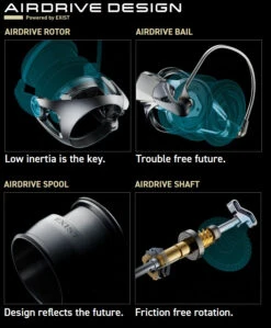 Daiwa Exist LT Spinning Reel -Fishing Gear Sale exist airdrive