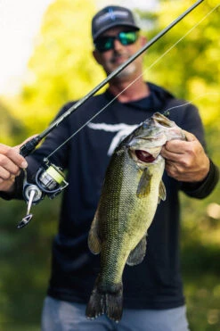 Temple Fork Outfitters Tactical Elite Bass Baitcasting Rods -Fishing Gear Sale tfo tactical elite bass carousel lifestyle 4 1